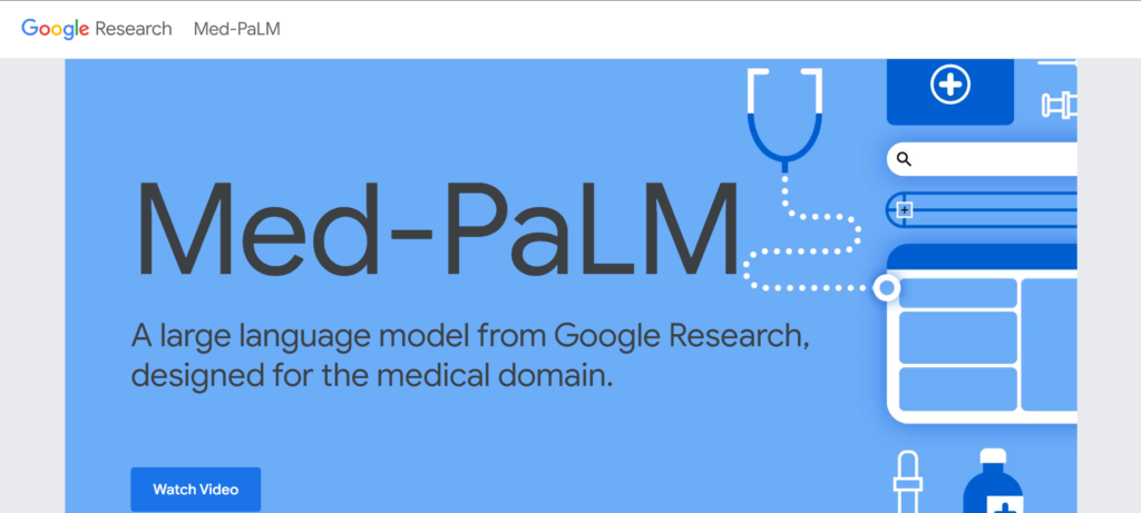 Google's Med-PaLM 
