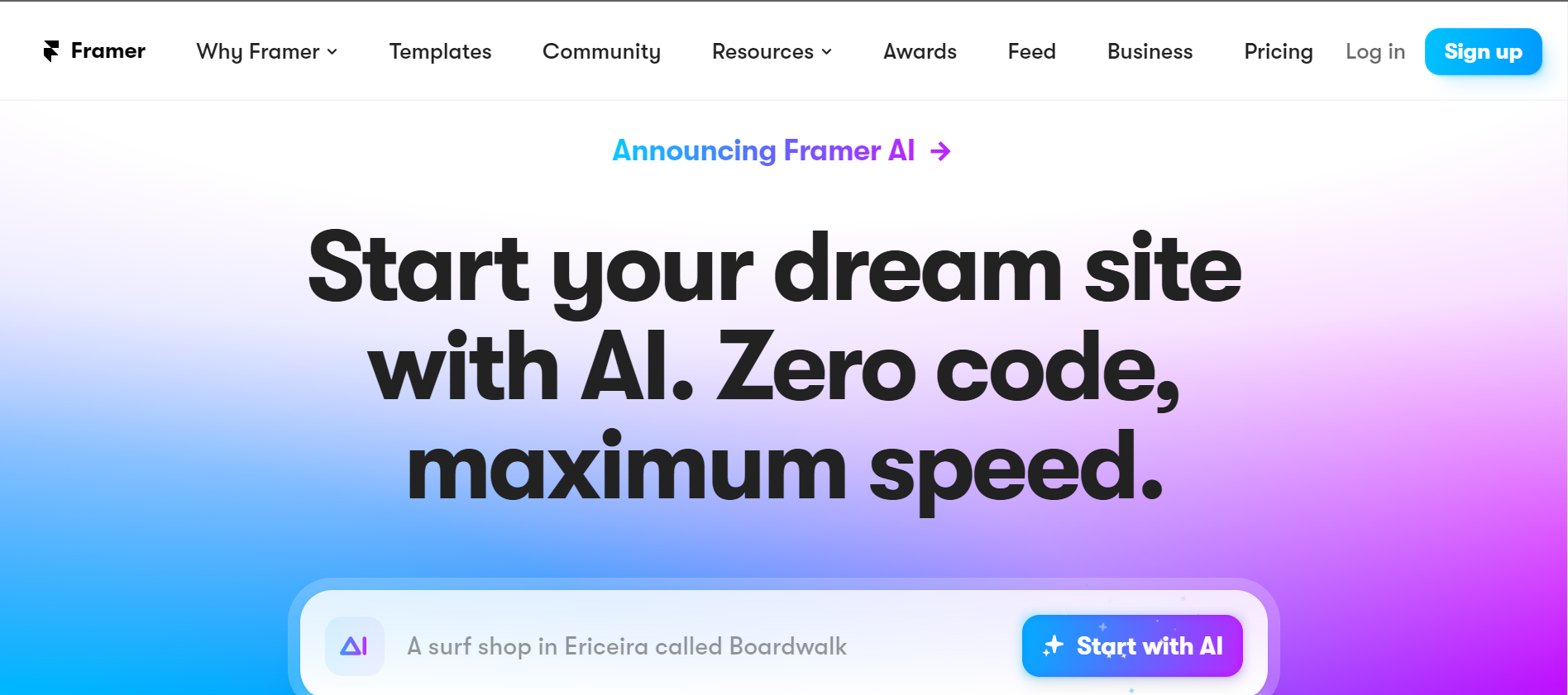 Introducing Framer: The Best no-code Free Website builder